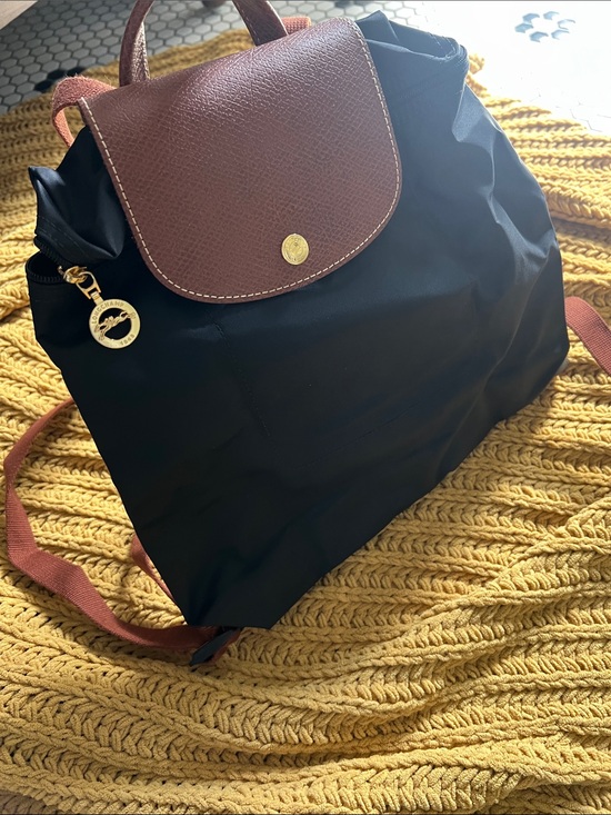 Longchamp Handbags - Longchamp Small Black backpack